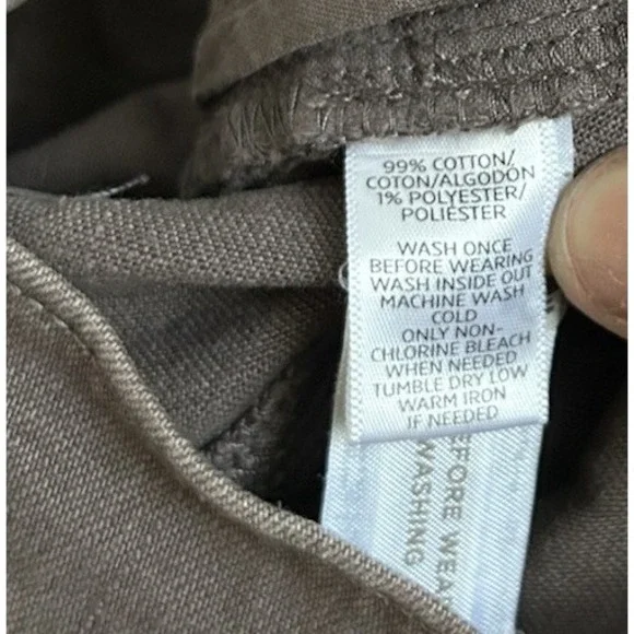 Ann Taylor Loft Women Modern Skinny Denim Pants Taupe Gray Size 24/00 Mid Rise - Picture 4 of 7